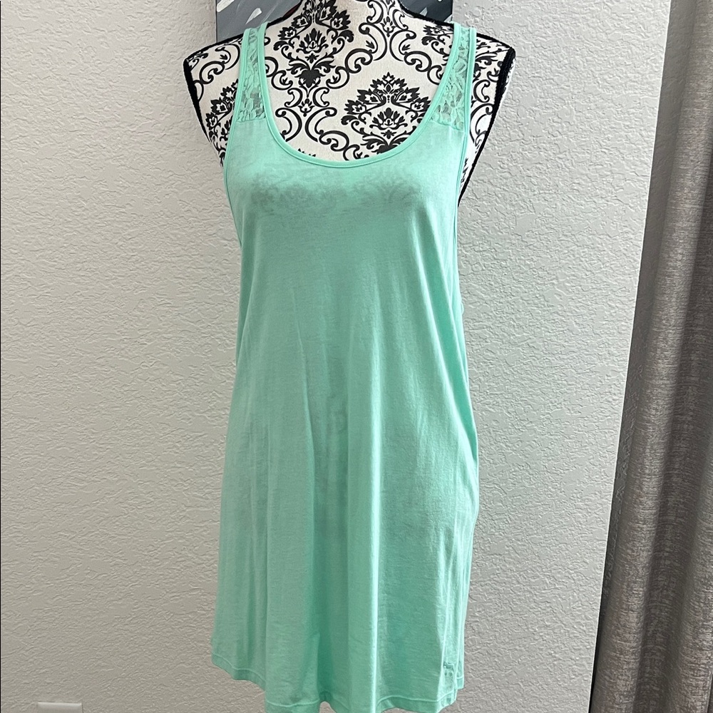 PINK Victoria's Secret Mint Green Tank Top